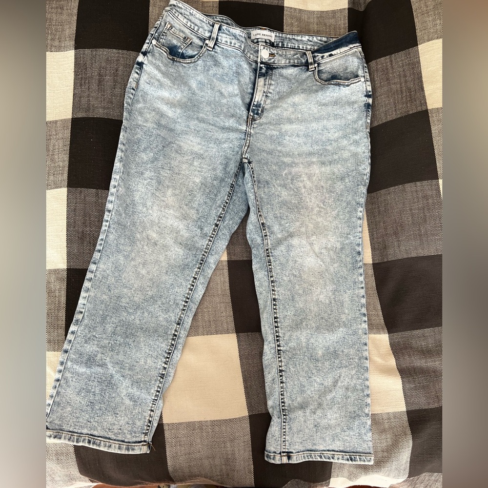 Lane Bryant Acid Wash Denim